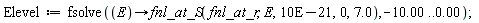 Elevel := fsolve(proc (E) options operator, arrow; fnl_at_S(fnl_at_r, E, 0.10e-19, 0, 7.0) end proc, -10.00 .. 0.)