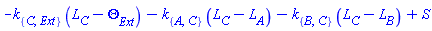 -k[{C, Ext}]*(L__C-Theta[Ext])-k[{A, C}]*(L__C-L__A)-k[{B, C}]*(L__C-L__B)+S