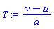 (v-u)/a