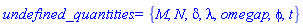 {M, N, delta, lambda, omegap, phi, t}