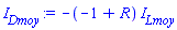 -(-1+R)*I__L__moy