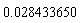 0.28433650e-1