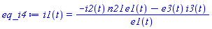 i1(t) = (-i2(t)*n21*e1(t)-e3(t)*i3(t))/e1(t)