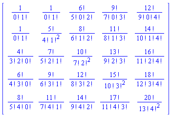 Matrix(%id = 36893628751003770380)