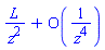 L/z^2+O(1/z^4)