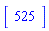 Vector[row](1, {(1) = 525})