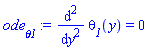 diff(diff(theta__1(y), y), y) = 0