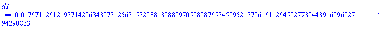 0.1767112612192714286343873125631522838139889970508087652450952127061611264592773044391689682794290833e-1