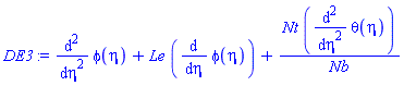 diff(diff(phi(eta), eta), eta)+Le*(diff(phi(eta), eta))+Nt*(diff(diff(theta(eta), eta), eta))/Nb
