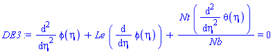 diff(diff(phi(eta), eta), eta)+Le*(diff(phi(eta), eta))+Nt*(diff(diff(theta(eta), eta), eta))/Nb = 0