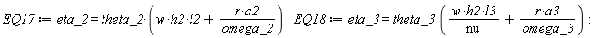 EQ17 := eta_2 = theta_2*(w*h2*l2+r*a2/omega_2):