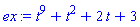 t^9+t^2+2*t+3