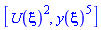 [U(xi)^2, y(xi)^5]