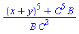 ((x+y)^5+C^5*B)/(B*C^3)