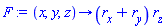 proc (x, y, z) options operator, arrow; (r[x]+r[y])*r[z] end proc