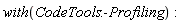 with(CodeTools:-Profiling):