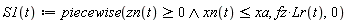 "S1(t):=piecewise(zn(t)>=0 and xn(t)<=xa,fz*Lr(t),0)"