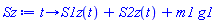 proc (t) options operator, arrow, function_assign; S1z(t)+S2z(t)+m1*g1 end proc