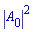 `#msup(mfenced(msub(mi("A"),mn("0")),open = "&verbar;",close = "&verbar;",msemantics = "abs"),mn("2"))`