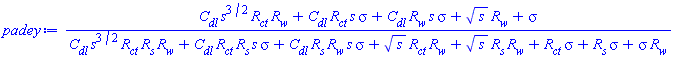 (C__dl*s^(3/2)*R__ct*R__w+C__dl*R__ct*s*sigma+C__dl*R__w*s*sigma+s^(1/2)*R__w+sigma)/(C__dl*s^(3/2)*R__ct*R__s*R__w+C__dl*R__ct*R__s*s*sigma+C__dl*R__s*R__w*s*sigma+s^(1/2)*R__ct*R__w+s^(1/2)*R__s*R__w+R__ct*sigma+R__s*sigma+sigma*R__w)