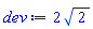 2*2^(1/2)