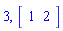3, Vector[row](2, {(1) = 1, (2) = 2})