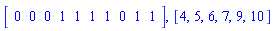 Vector[row](%id = 18446744078502620686), [4, 5, 6, 7, 9, 10]
