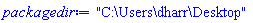 "C:\Users\dharr\Desktop"