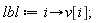lbl := proc (i) options operator, arrow; v[i] end proc