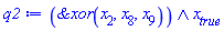 Logic:-`&and`(Logic:-`&xor`(x[2], x[8], x[9]), x[true])