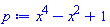 x^4-x^2+1
