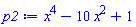 x^4-10*x^2+1