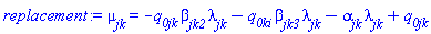 mu__jk = -q__0jk*beta__jk2*lambda__jk-q__0ki*beta__jk3*lambda__jk-alpha__jk*lambda__jk+q__0jk