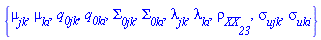 {mu__jk, mu__ki, q__0jk, q__0ki, Sigma__0jk, Sigma__0ki, lambda__jk, lambda__ki, rho__XX__23, sigma__ujk, sigma__uki}