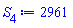 2961
