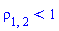 rho[1, 2] < 1