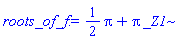 (1/2)*Pi+Pi*_Z1