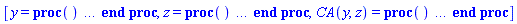 [y = proc () option `Copyright (c) 2000 by Waterloo Maple Inc. All rights reserved.`; evalf(args[1]) end proc, z = proc () option `Copyright (c) 2000 by Waterloo Maple Inc. All rights reserved.`; evalf(args[2]) end proc, CA(y, z) = proc () local tv, xv, solnproc, stype, ndsol, vals; option `Copyright (c) 2001 by Waterloo Maple Inc. All rights reserved.`; Digits := trunc(evalhf(Digits)); solnproc := proc (tv, xv) local INFO, errest, nd, dvars, dary, daryt, daryx, vals, msg, i, j; option `Copyright (c) 2001 by Waterloo Maple Inc. All rights reserved.`; table( [( "soln_procedures" ) = array( 1 .. 1, [( 1 ) = (36893627988508775364)  ] ) ] ) INFO := table( [( "depshift" ) = [1], ( "spaceadaptive" ) = false, ( "autonomous" ) = true, ( "periodic" ) = false, ( "solmat_i2" ) = 0, ( "solmatrix" ) = Matrix(21, 8, {(1, 1) = .0, (1, 2) = .0, (1, 3) = .0, (1, 4) = .0, (1, 5) = .0, (1, 6) = .0, (1, 7) = .0, (1, 8) = .0, (2, 1) = .0, (2, 2) = .0, (2, 3) = .0, (2, 4) = .0, (2, 5) = .0, (2, 6) = .0, (2, 7) = .0, (2, 8) = .0, (3, 1) = .0, (3, 2) = .0, (3, 3) = .0, (3, 4) = .0, (3, 5) = .0, (3, 6) = .0, (3, 7) = .0, (3, 8) = .0, (4, 1) = .0, (4, 2) = .0, (4, 3) = .0, (4, 4) = .0, (4, 5) = .0, (4, 6) = .0, (4, 7) = .0, (4, 8) = .0, (5, 1) = .0, (5, 2) = .0, (5, 3) = .0, (5, 4) = .0, (5, 5) = .0, (5, 6) = .0, (5, 7) = .0, (5, 8) = .0, (6, 1) = .0, (6, 2) = .0, (6, 3) = .0, (6, 4) = .0, (6, 5) = .0, (6, 6) = .0, (6, 7) = .0, (6, 8) = .0, (7, 1) = .0, (7, 2) = .0, (7, 3) = .0, (7, 4) = .0, (7, 5) = .0, (7, 6) = .0, (7, 7) = .0, (7, 8) = .0, (8, 1) = .0, (8, 2) = .0, (8, 3) = .0, (8, 4) = .0, (8, 5) = .0, (8, 6) = .0, (8, 7) = .0, (8, 8) = .0, (9, 1) = .0, (9, 2) = .0, (9, 3) = .0, (9, 4) = .0, (9, 5) = .0, (9, 6) = .0, (9, 7) = .0, (9, 8) = .0, (10, 1) = .0, (10, 2) = .0, (10, 3) = .0, (10, 4) = .0, (10, 5) = .0, (10, 6) = .0, (10, 7) = .0, (10, 8) = .0, (11, 1) = .0, (11, 2) = .0, (11, 3) = .0, (11, 4) = .0, (11, 5) = .0, (11, 6) = .0, (11, 7) = .0, (11, 8) = .0, (12, 1) = .0, (12, 2) = .0, (12, 3) = .0, (12, 4) = .0, (12, 5) = .0, (12, 6) = .0, (12, 7) = .0, (12, 8) = .0, (13, 1) = .0, (13, 2) = .0, (13, 3) = .0, (13, 4) = .0, (13, 5) = .0, (13, 6) = .0, (13, 7) = .0, (13, 8) = .0, (14, 1) = .0, (14, 2) = .0, (14, 3) = .0, (14, 4) = .0, (14, 5) = .0, (14, 6) = .0, (14, 7) = .0, (14, 8) = .0, (15, 1) = .0, (15, 2) = .0, (15, 3) = .0, (15, 4) = .0, (15, 5) = .0, (15, 6) = .0, (15, 7) = .0, (15, 8) = .0, (16, 1) = .0, (16, 2) = .0, (16, 3) = .0, (16, 4) = .0, (16, 5) = .0, (16, 6) = .0, (16, 7) = .0, (16, 8) = .0, (17, 1) = .0, (17, 2) = .0, (17, 3) = .0, (17, 4) = .0, (17, 5) = .0, (17, 6) = .0, (17, 7) = .0, (17, 8) = .0, (18, 1) = .0, (18, 2) = .0, (18, 3) = .0, (18, 4) = .0, (18, 5) = .0, (18, 6) = .0, (18, 7) = .0, (18, 8) = .0, (19, 1) = .0, (19, 2) = .0, (19, 3) = .0, (19, 4) = .0, (19, 5) = .0, (19, 6) = .0, (19, 7) = .0, (19, 8) = .0, (20, 1) = .0, (20, 2) = .0, (20, 3) = .0, (20, 4) = .0, (20, 5) = .0, (20, 6) = .0, (20, 7) = .0, (20, 8) = .0, (21, 1) = .0, (21, 2) = .0, (21, 3) = .0, (21, 4) = .0, (21, 5) = .0, (21, 6) = .0, (21, 7) = .0, (21, 8) = .0}, datatype = float[8], order = C_order), ( "bandwidth" ) = [2, 3], ( "intspace" ) = Matrix(21, 1, {(1, 1) = .0, (2, 1) = .0, (3, 1) = .0, (4, 1) = .0, (5, 1) = .0, (6, 1) = .0, (7, 1) = .0, (8, 1) = .0, (9, 1) = .0, (10, 1) = .0, (11, 1) = .0, (12, 1) = .0, (13, 1) = .0, (14, 1) = .0, (15, 1) = .0, (16, 1) = .0, (17, 1) = .0, (18, 1) = .0, (19, 1) = .0, (20, 1) = .0, (21, 1) = .0}, datatype = float[8], order = C_order), ( "timevar" ) = y, ( "solmat_is" ) = 0, ( "mixed" ) = false, ( "method" ) = theta, ( "linear" ) = true, ( "timeadaptive" ) = false, ( "IBC" ) = b, ( "multidep" ) = [false, false], ( "solvec2" ) = Vector(21, {(1) = .0, (2) = .0, (3) = .0, (4) = .0, (5) = .0, (6) = .0, (7) = .0, (8) = .0, (9) = .0, (10) = .0, (11) = .0, (12) = .0, (13) = .0, (14) = .0, (15) = .0, (16) = .0, (17) = .0, (18) = .0, (19) = .0, (20) = .0, (21) = .0}, datatype = float[8]), ( "totalwidth" ) = 8, ( "matrixhf" ) = true, ( "solmat_i1" ) = 0, ( "solvec3" ) = Vector(21, {(1) = .0, (2) = .0, (3) = .0, (4) = .0, (5) = .0, (6) = .0, (7) = .0, (8) = .0, (9) = .0, (10) = .0, (11) = .0, (12) = .0, (13) = .0, (14) = .0, (15) = .0, (16) = .0, (17) = .0, (18) = .0, (19) = .0, (20) = .0, (21) = .0}, datatype = float[8]), ( "minspcpoints" ) = 4, ( "allocspace" ) = 21, ( "solspace" ) = Vector(21, {(1) = .0, (2) = .0, (3) = .0, (4) = .0, (5) = .0, (6) = .0, (7) = .0, (8) = .0, (9) = .0, (10) = .0, (11) = .0, (12) = .0, (13) = .0, (14) = .0, (15) = .0, (16) = .0, (17) = .0, (18) = .0, (19) = .0, (20) = .0, (21) = 0.2395046078e-3}, datatype = float[8]), ( "inputargs" ) = [(-(2445100000/447)*z^2+35064235998909136283971/111750000000000000000000)*(diff(CA(y, z), y)) = 0.196e-8*(diff(diff(CA(y, z), z), z)), {CA(0, z) = 0, CA(y, 0) = 0.336e-1, (D[2](CA))(y, 0.2395046078e-3) = 0}], ( "explicit" ) = false, ( "adjusted" ) = false, ( "indepvars" ) = [y, z], ( "depords" ) = [[1, 2]], ( "timestep" ) = 0.119752303900000e-4, ( "vectorhf" ) = true, ( "norigdepvars" ) = 1, ( "BCS", 1 ) = {[[1, 0, 0], b[1, 0, 0]-0.336e-1], [[1, 1, 0.2395046078e-3], b[1, 1, 0.2395046078e-3]]}, ( "ICS" ) = [0], ( "eqnords" ) = [[1, 2]], ( "rightwidth" ) = 0, ( "solution" ) = Array(1..3, 1..21, 1..1, {(1, 1, 1) = .0, (1, 2, 1) = .0, (1, 3, 1) = .0, (1, 4, 1) = .0, (1, 5, 1) = .0, (1, 6, 1) = .0, (1, 7, 1) = .0, (1, 8, 1) = .0, (1, 9, 1) = .0, (1, 10, 1) = .0, (1, 11, 1) = .0, (1, 12, 1) = .0, (1, 13, 1) = .0, (1, 14, 1) = .0, (1, 15, 1) = .0, (1, 16, 1) = .0, (1, 17, 1) = .0, (1, 18, 1) = .0, (1, 19, 1) = .0, (1, 20, 1) = .0, (1, 21, 1) = .0, (2, 1, 1) = .0, (2, 2, 1) = .0, (2, 3, 1) = .0, (2, 4, 1) = .0, (2, 5, 1) = .0, (2, 6, 1) = .0, (2, 7, 1) = .0, (2, 8, 1) = .0, (2, 9, 1) = .0, (2, 10, 1) = .0, (2, 11, 1) = .0, (2, 12, 1) = .0, (2, 13, 1) = .0, (2, 14, 1) = .0, (2, 15, 1) = .0, (2, 16, 1) = .0, (2, 17, 1) = .0, (2, 18, 1) = .0, (2, 19, 1) = .0, (2, 20, 1) = .0, (2, 21, 1) = .0, (3, 1, 1) = .0, (3, 2, 1) = .0, (3, 3, 1) = .0, (3, 4, 1) = .0, (3, 5, 1) = .0, (3, 6, 1) = .0, (3, 7, 1) = .0, (3, 8, 1) = .0, (3, 9, 1) = .0, (3, 10, 1) = .0, (3, 11, 1) = .0, (3, 12, 1) = .0, (3, 13, 1) = .0, (3, 14, 1) = .0, (3, 15, 1) = .0, (3, 16, 1) = .0, (3, 17, 1) = .0, (3, 18, 1) = .0, (3, 19, 1) = .0, (3, 20, 1) = .0, (3, 21, 1) = .0}, datatype = float[8], order = C_order), ( "pts", z ) = [0, 0.2395046078e-3], ( "solmat_ne" ) = 0, ( "dependson" ) = [{1}], ( "fdepvars" ) = [CA(y, z)], ( "maxords" ) = [1, 2], ( "eqndep" ) = [1], ( "PDEs" ) = [(-(2445100000/447)*z^2+35064235998909136283971/111750000000000000000000)*(diff(CA(y, z), y))-(49/25000000000)*(diff(diff(CA(y, z), z), z))], ( "extrabcs" ) = [0], ( "startup_only" ) = false, ( "leftwidth" ) = 1, ( "erroraccum" ) = true, ( "spacepts" ) = 21, ( "initialized" ) = false, ( "solmat_v" ) = Vector(168, {(1) = .0, (2) = .0, (3) = .0, (4) = .0, (5) = .0, (6) = .0, (7) = .0, (8) = .0, (9) = .0, (10) = .0, (11) = .0, (12) = .0, (13) = .0, (14) = .0, (15) = .0, (16) = .0, (17) = .0, (18) = .0, (19) = .0, (20) = .0, (21) = .0, (22) = .0, (23) = .0, (24) = .0, (25) = .0, (26) = .0, (27) = .0, (28) = .0, (29) = .0, (30) = .0, (31) = .0, (32) = .0, (33) = .0, (34) = .0, (35) = .0, (36) = .0, (37) = .0, (38) = .0, (39) = .0, (40) = .0, (41) = .0, (42) = .0, (43) = .0, (44) = .0, (45) = .0, (46) = .0, (47) = .0, (48) = .0, (49) = .0, (50) = .0, (51) = .0, (52) = .0, (53) = .0, (54) = .0, (55) = .0, (56) = .0, (57) = .0, (58) = .0, (59) = .0, (60) = .0, (61) = .0, (62) = .0, (63) = .0, (64) = .0, (65) = .0, (66) = .0, (67) = .0, (68) = .0, (69) = .0, (70) = .0, (71) = .0, (72) = .0, (73) = .0, (74) = .0, (75) = .0, (76) = .0, (77) = .0, (78) = .0, (79) = .0, (80) = .0, (81) = .0, (82) = .0, (83) = .0, (84) = .0, (85) = .0, (86) = .0, (87) = .0, (88) = .0, (89) = .0, (90) = .0, (91) = .0, (92) = .0, (93) = .0, (94) = .0, (95) = .0, (96) = .0, (97) = .0, (98) = .0, (99) = .0, (100) = .0, (101) = .0, (102) = .0, (103) = .0, (104) = .0, (105) = .0, (106) = .0, (107) = .0, (108) = .0, (109) = .0, (110) = .0, (111) = .0, (112) = .0, (113) = .0, (114) = .0, (115) = .0, (116) = .0, (117) = .0, (118) = .0, (119) = .0, (120) = .0, (121) = .0, (122) = .0, (123) = .0, (124) = .0, (125) = .0, (126) = .0, (127) = .0, (128) = .0, (129) = .0, (130) = .0, (131) = .0, (132) = .0, (133) = .0, (134) = .0, (135) = .0, (136) = .0, (137) = .0, (138) = .0, (139) = .0, (140) = .0, (141) = .0, (142) = .0, (143) = .0, (144) = .0, (145) = .0, (146) = .0, (147) = .0, (148) = .0, (149) = .0, (150) = .0, (151) = .0, (152) = .0, (153) = .0, (154) = .0, (155) = .0, (156) = .0, (157) = .0, (158) = .0, (159) = .0, (160) = .0, (161) = .0, (162) = .0, (163) = .0, (164) = .0, (165) = .0, (166) = .0, (167) = .0, (168) = .0}, datatype = float[8], order = C_order, attributes = [source_rtable = (Matrix(21, 8, {(1, 1) = .0, (1, 2) = .0, (1, 3) = .0, (1, 4) = .0, (1, 5) = .0, (1, 6) = .0, (1, 7) = .0, (1, 8) = .0, (2, 1) = .0, (2, 2) = .0, (2, 3) = .0, (2, 4) = .0, (2, 5) = .0, (2, 6) = .0, (2, 7) = .0, (2, 8) = .0, (3, 1) = .0, (3, 2) = .0, (3, 3) = .0, (3, 4) = .0, (3, 5) = .0, (3, 6) = .0, (3, 7) = .0, (3, 8) = .0, (4, 1) = .0, (4, 2) = .0, (4, 3) = .0, (4, 4) = .0, (4, 5) = .0, (4, 6) = .0, (4, 7) = .0, (4, 8) = .0, (5, 1) = .0, (5, 2) = .0, (5, 3) = .0, (5, 4) = .0, (5, 5) = .0, (5, 6) = .0, (5, 7) = .0, (5, 8) = .0, (6, 1) = .0, (6, 2) = .0, (6, 3) = .0, (6, 4) = .0, (6, 5) = .0, (6, 6) = .0, (6, 7) = .0, (6, 8) = .0, (7, 1) = .0, (7, 2) = .0, (7, 3) = .0, (7, 4) = .0, (7, 5) = .0, (7, 6) = .0, (7, 7) = .0, (7, 8) = .0, (8, 1) = .0, (8, 2) = .0, (8, 3) = .0, (8, 4) = .0, (8, 5) = .0, (8, 6) = .0, (8, 7) = .0, (8, 8) = .0, (9, 1) = .0, (9, 2) = .0, (9, 3) = .0, (9, 4) = .0, (9, 5) = .0, (9, 6) = .0, (9, 7) = .0, (9, 8) = .0, (10, 1) = .0, (10, 2) = .0, (10, 3) = .0, (10, 4) = .0, (10, 5) = .0, (10, 6) = .0, (10, 7) = .0, (10, 8) = .0, (11, 1) = .0, (11, 2) = .0, (11, 3) = .0, (11, 4) = .0, (11, 5) = .0, (11, 6) = .0, (11, 7) = .0, (11, 8) = .0, (12, 1) = .0, (12, 2) = .0, (12, 3) = .0, (12, 4) = .0, (12, 5) = .0, (12, 6) = .0, (12, 7) = .0, (12, 8) = .0, (13, 1) = .0, (13, 2) = .0, (13, 3) = .0, (13, 4) = .0, (13, 5) = .0, (13, 6) = .0, (13, 7) = .0, (13, 8) = .0, (14, 1) = .0, (14, 2) = .0, (14, 3) = .0, (14, 4) = .0, (14, 5) = .0, (14, 6) = .0, (14, 7) = .0, (14, 8) = .0, (15, 1) = .0, (15, 2) = .0, (15, 3) = .0, (15, 4) = .0, (15, 5) = .0, (15, 6) = .0, (15, 7) = .0, (15, 8) = .0, (16, 1) = .0, (16, 2) = .0, (16, 3) = .0, (16, 4) = .0, (16, 5) = .0, (16, 6) = .0, (16, 7) = .0, (16, 8) = .0, (17, 1) = .0, (17, 2) = .0, (17, 3) = .0, (17, 4) = .0, (17, 5) = .0, (17, 6) = .0, (17, 7) = .0, (17, 8) = .0, (18, 1) = .0, (18, 2) = .0, (18, 3) = .0, (18, 4) = .0, (18, 5) = .0, (18, 6) = .0, (18, 7) = .0, (18, 8) = .0, (19, 1) = .0, (19, 2) = .0, (19, 3) = .0, (19, 4) = .0, (19, 5) = .0, (19, 6) = .0, (19, 7) = .0, (19, 8) = .0, (20, 1) = .0, (20, 2) = .0, (20, 3) = .0, (20, 4) = .0, (20, 5) = .0, (20, 6) = .0, (20, 7) = .0, (20, 8) = .0, (21, 1) = .0, (21, 2) = .0, (21, 3) = .0, (21, 4) = .0, (21, 5) = .0, (21, 6) = .0, (21, 7) = .0, (21, 8) = .0}, datatype = float[8], order = C_order))]), ( "solvec1" ) = Vector(21, {(1) = .0, (2) = .0, (3) = .0, (4) = .0, (5) = .0, (6) = .0, (7) = .0, (8) = .0, (9) = .0, (10) = .0, (11) = .0, (12) = .0, (13) = .0, (14) = .0, (15) = .0, (16) = .0, (17) = .0, (18) = .0, (19) = .0, (20) = .0, (21) = .0}, datatype = float[8]), ( "theta" ) = 1/2, ( "t0" ) = 0, ( "soltimes" ) = Vector(3, {(1) = .0, (2) = .0, (3) = .0}, datatype = float[8]), ( "stages" ) = 1, ( "spaceidx" ) = 2, ( "spacestep" ) = 0.119752303900000e-4, ( "depeqn" ) = [1], ( "vectorproc" ) = proc (v, vp, vpp, t, x, k, h, n, vec) local _s1, _s2, _s3, _s4, xi; _s2 := (49/50000000000)/h^2; _s3 := -(2445100000/447)/k; _s4 := (35064235998909136283971/111750000000000000000000)/k; vec[1] := 0.336e-1; vec[n] := 0; for xi from 2 to n-1 do _s1 := vp[xi-1]-2*vp[xi]+vp[xi+1]; vec[xi] := _s2*_s1+(_s3*x[xi]^2+_s4)*vp[xi] end do end proc, ( "solvec5" ) = 0, ( "depvars" ) = [CA], ( "timeidx" ) = 1, ( "spacevar" ) = z, ( "depdords" ) = [[[1, 2]]], ( "banded" ) = true, ( "solvec4" ) = 0, ( "matrixproc" ) = proc (v, vp, vpp, t, x, k, h, n, mat) local _s1, _s2, _s3, xi; _s1 := -(49/50000000000)/h^2; _s2 := -(2445100000/447)/k; _s3 := (49/111750000000000000000000)*(715596653038961964979*h^2+4470000000000*k)/(k*h^2); mat[4] := 1; mat[8*n-4] := (3/2)/h; mat[8*n-6] := (1/2)/h; mat[8*n-5] := -2/h; for xi from 2 to n-1 do mat[8*xi-4] := _s2*x[xi]^2+_s3; mat[8*xi-5] := _s1; mat[8*xi-3] := _s1 end do end proc, ( "errorest" ) = false ] ); if xv = "left" then return INFO["solspace"][1] elif xv = "right" then return INFO["solspace"][INFO["spacepts"]] elif tv = "start" then return INFO["t0"] elif not (type(tv, 'numeric') and type(xv, 'numeric')) then error "non-numeric input" end if; if xv < INFO["solspace"][1] or INFO["solspace"][INFO["spacepts"]] < xv then error "requested %1 value must be in the range %2..%3", INFO["spacevar"], INFO["solspace"][1], INFO["solspace"][INFO["spacepts"]] end if; dary := Vector(3, {(1) = .0, (2) = .0, (3) = .0}, datatype = float[8]); daryt := 0; daryx := 0; dvars := []; errest := false; nd := nops(INFO["depvars"]); if dary[nd+1] <> tv then try `pdsolve/numeric/evolve_solution`(INFO, tv) catch: msg := StringTools:-FormatMessage(lastexception[2 .. -1]); if tv < INFO["t0"] then error cat("unable to compute solution for %1<%2:
", msg), INFO["timevar"], INFO["failtime"] else error cat("unable to compute solution for %1>%2:
", msg), INFO["timevar"], INFO["failtime"] end if end try end if; if dary[nd+1] <> tv or dary[nd+2] <> xv then `pdsolve/interp2dto0d`(3, INFO["soltimes"], INFO["spacepts"], INFO["solspace"], nops(INFO["depvars"]), INFO["solution"], true, tv, xv, dary); if errest then `pdsolve/interp2dto0d`(3, INFO["soltimes"], INFO["spacepts"], INFO["err_t"], nops(INFO["depvars"]), INFO["solution"], true, tv, xv, daryt); `pdsolve/interp2dto0d`(3, INFO["soltimes"], INFO["spacepts"], INFO["err_x"], nops(INFO["depvars"]), INFO["solution"], true, tv, xv, daryx) end if end if; dary[nd+1] := tv; dary[nd+2] := xv; if dvars = [] then [seq(dary[i], i = 1 .. INFO["norigdepvars"])] else vals := NULL; for i to nops(dvars) do j := eval(dvars[i]); try if errest then vals := vals, evalhf(j(tv, xv, dary, daryt, daryx)) else vals := vals, evalhf(j(tv, xv, dary)) end if catch: userinfo(5, `pdsolve/numeric`, `evalhf failure`); try if errest then vals := vals, j(tv, xv, dary, daryt, daryx) else vals := vals, j(tv, xv, dary) end if catch: vals := vals, undefined end try end try end do; [vals] end if end proc; stype := "1st"; if nargs = 1 then if args[1] = "left" then return solnproc(0, "left") elif args[1] = "right" then return solnproc(0, "right") elif args[1] = "start" then return solnproc("start", 0) else error "too few arguments to solution procedure" end if elif nargs = 2 then if stype = "1st" then tv := evalf(args[1]); xv := evalf(args[2]) else tv := evalf(args[2]); xv := evalf(args[1]) end if; if not (type(tv, 'numeric') and type(xv, 'numeric')) then if procname <> unknown then return ('procname')(args[1 .. nargs]) else ndsol := pointto(solnproc("soln_procedures")[1]); return ('ndsol')(args[1 .. nargs]) end if end if else error "incorrect arguments to solution procedure" end if; vals := solnproc(tv, xv); vals[1] end proc]