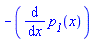 -(diff(p__1(x), x))