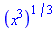 (x^3)^(1/3)