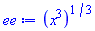 (x^3)^(1/3)