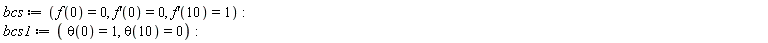 bcs := f(0) = 0, (D(f))(0) = 0, (D(f))(10) = 1: