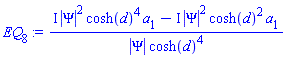 (I*abs(Psi)^2*cosh(d)^4*a[1]-I*abs(Psi)^2*cosh(d)^2*a[1])/(abs(Psi)*cosh(d)^4)