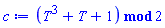 modp1(ConvertIn(T^3+T+1, T), 2)
