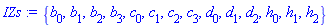 {b[0], b[1], b[2], b[3], c[0], c[1], c[2], c[3], d[0], d[1], d[2], h[0], h[1], h[2]}