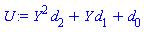 Y^2*d[2]+Y*d[1]+d[0]