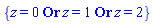 {Or(z = 0, z = 1, z = 2)}