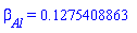 beta__Al = .1275408863