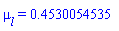 mu__l = .4530054535
