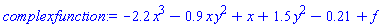 -2.2*x^3-.9*x*y^2+x+1.5*y^2-.21+f